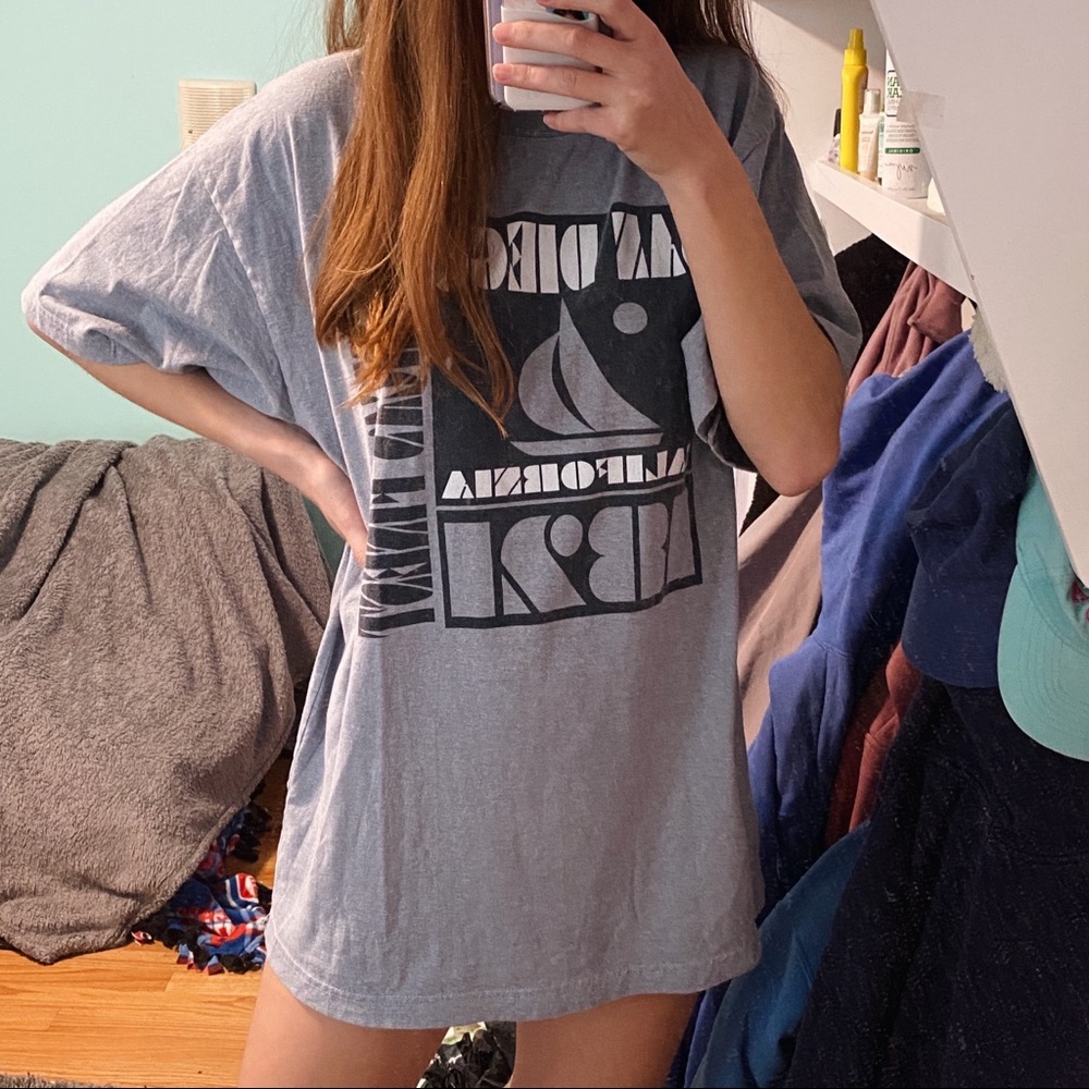 oversized san diego tshirt